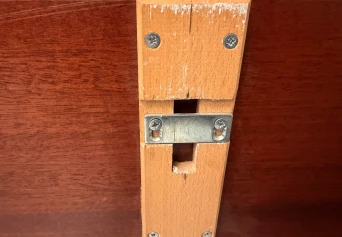 Mid-Century Modern Wall Mounted Shelf by Walter Wirtz for Wilhelm Renz, 1960s 3